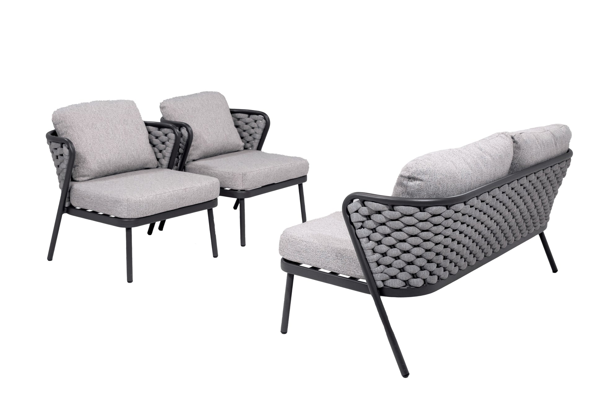 Arado loungeset antraciet