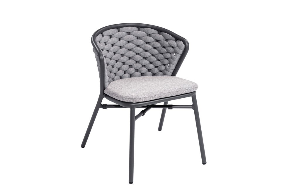 Arado dining stoel antraciet