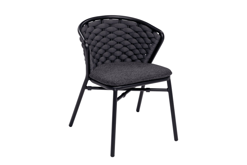 Arado dining stoel zwart
