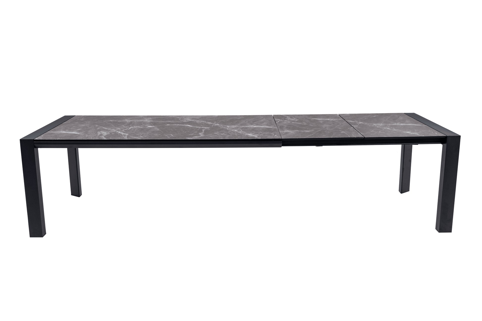 Caleo extension tafel 200-320cm zwart
