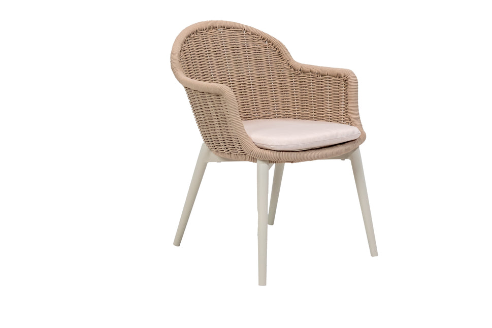 Caravela dining stoel off-white