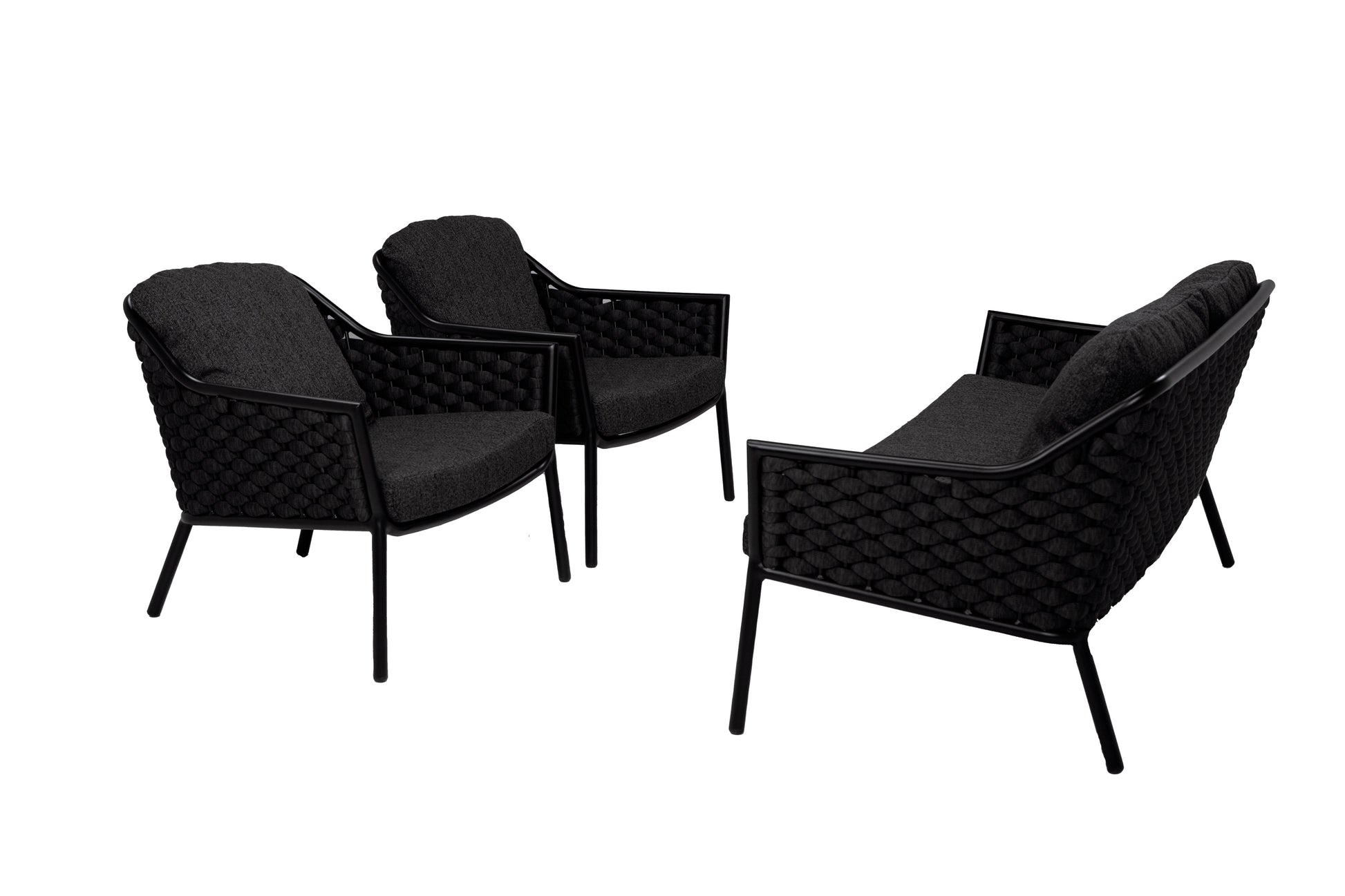 Vicus loungeset zwart
