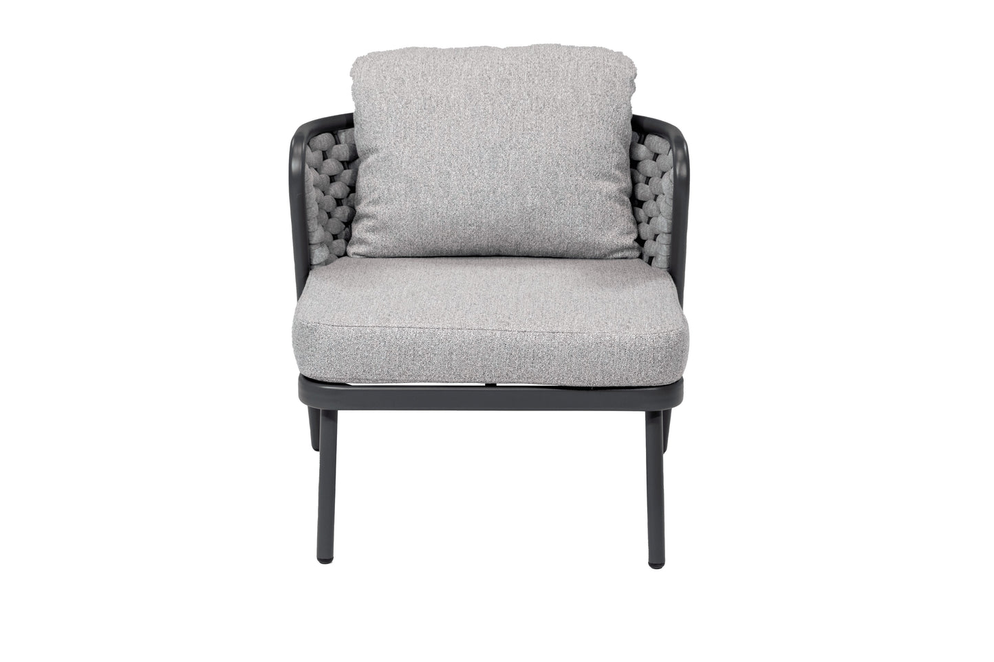 Arado fauteuil antraciet voorkant 1