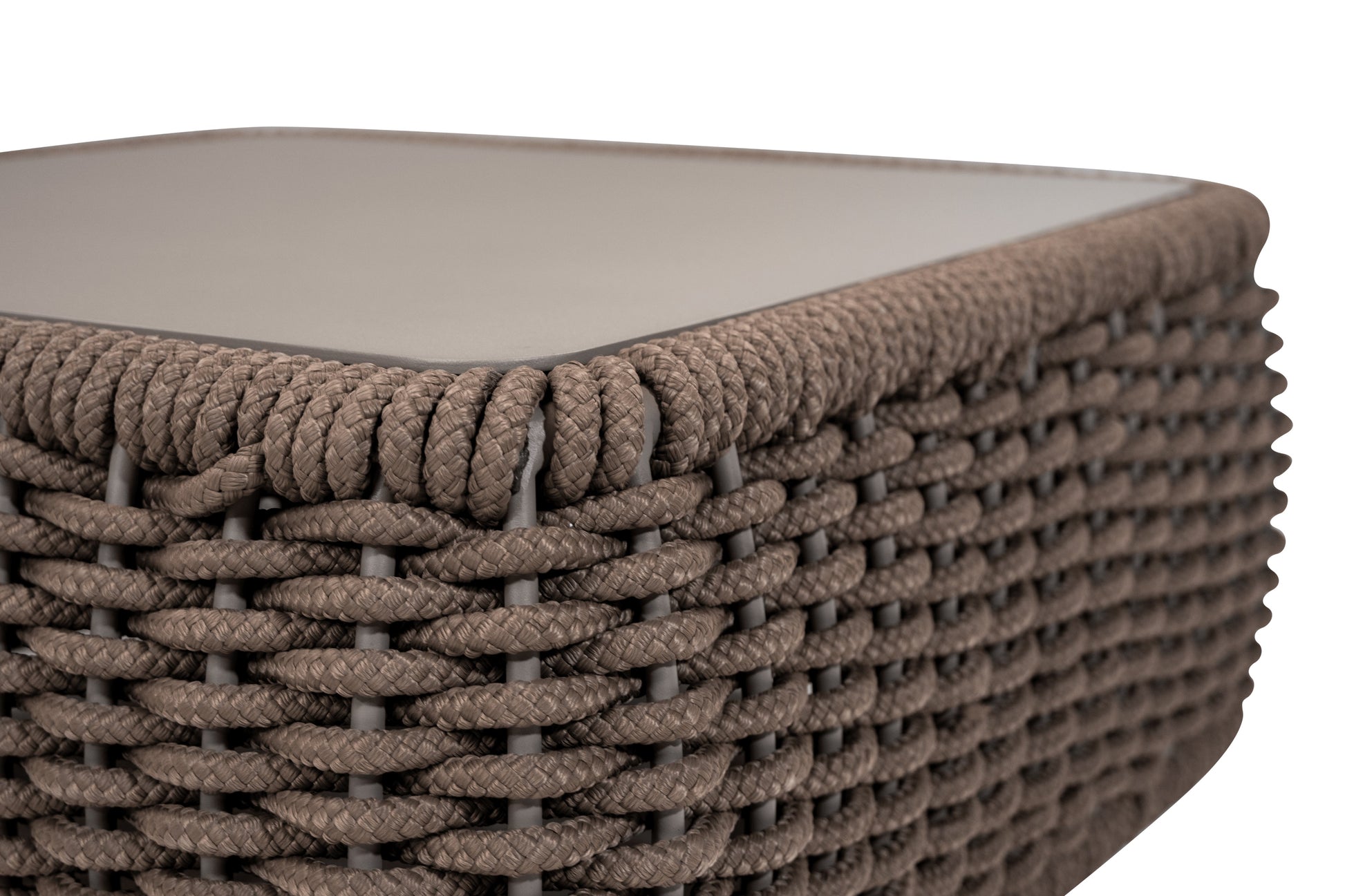 Caravela salon tafel taupe