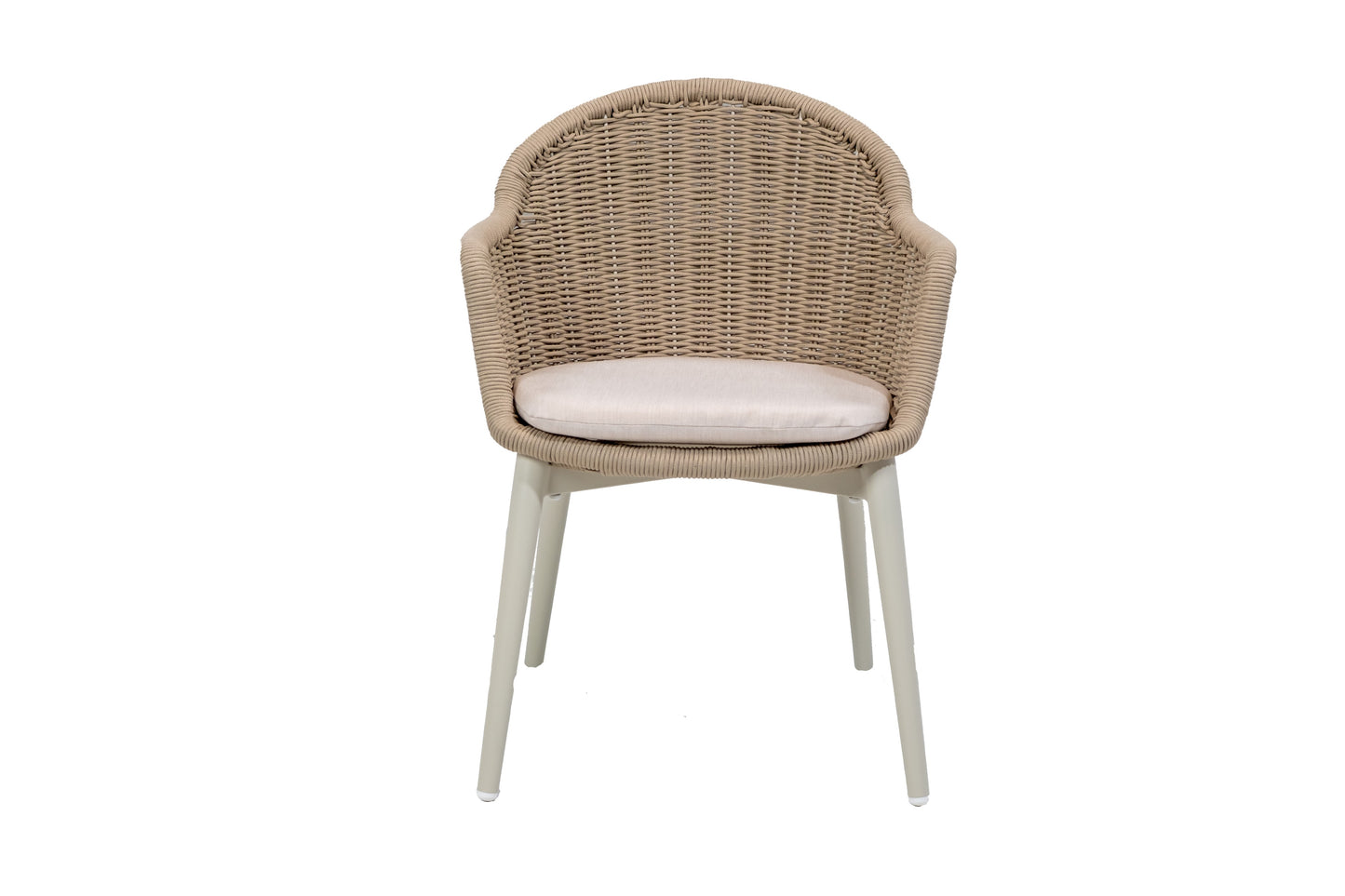 Caravela stoel off-white voorkant 1