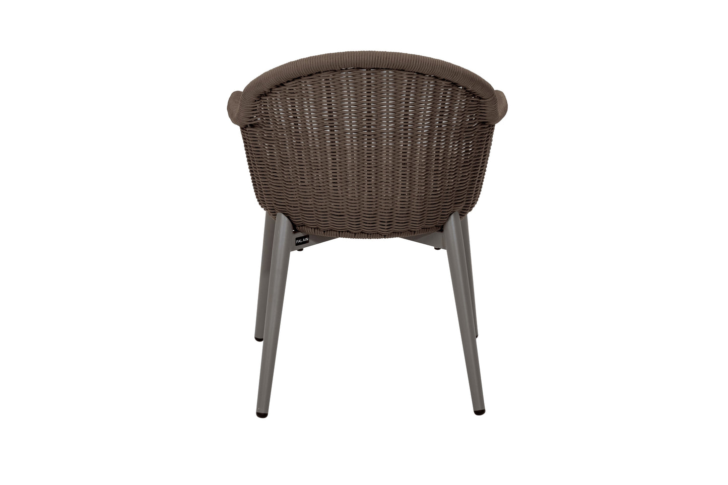 Caravela stoel taupe achterkant 1