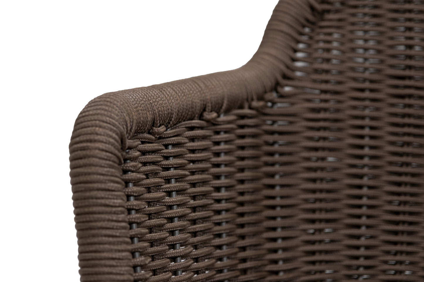 Caravela stoel taupe close up 5