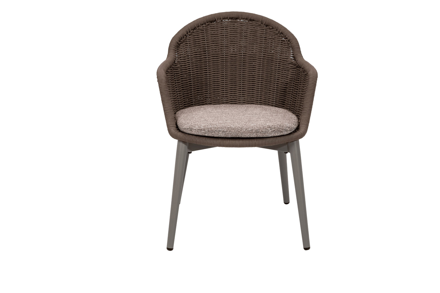 Caravela stoel taupe voorkant 1