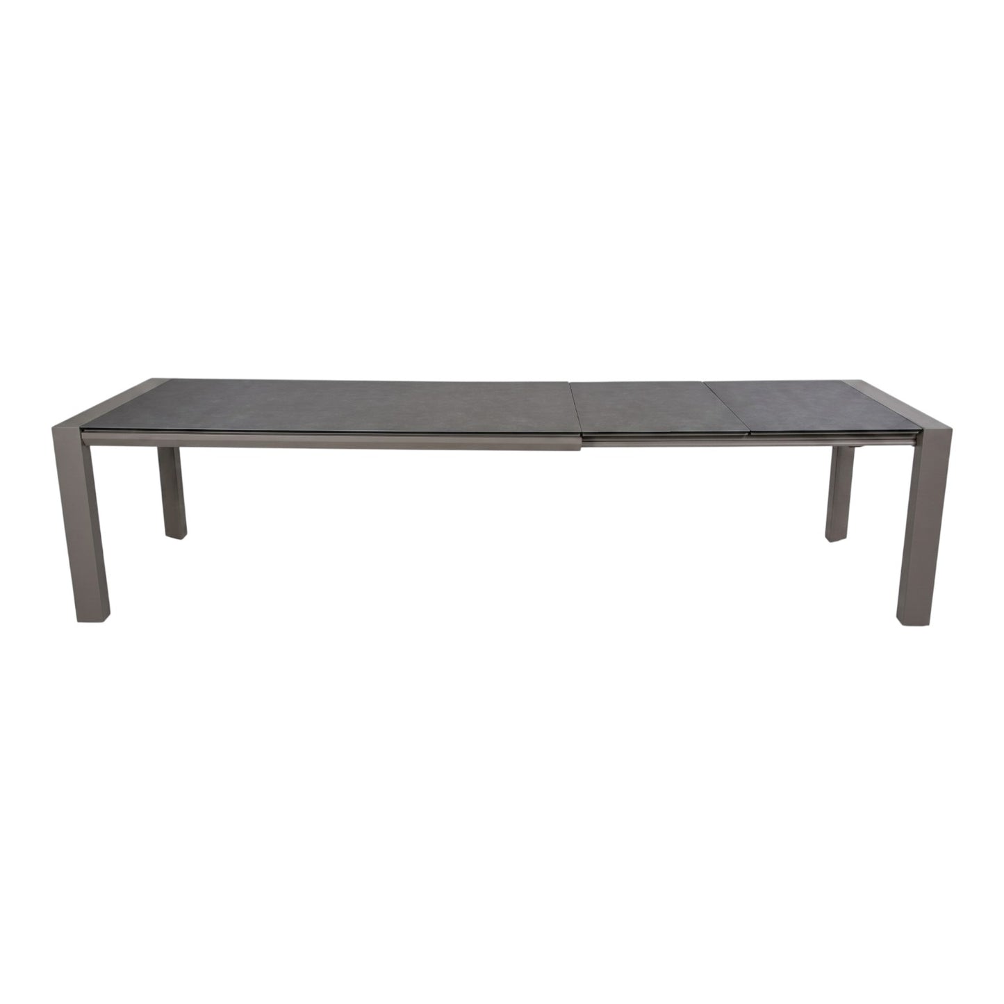 Caleo extension tafel 200-320cm taupe