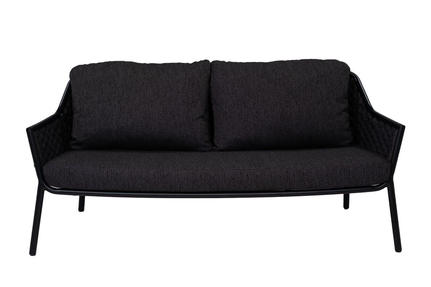 Vicus sofa zwart voorkant 1