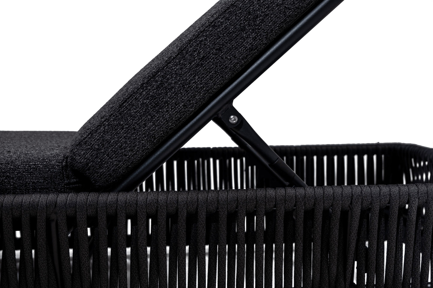 Vinum ligbed zwart close up 3