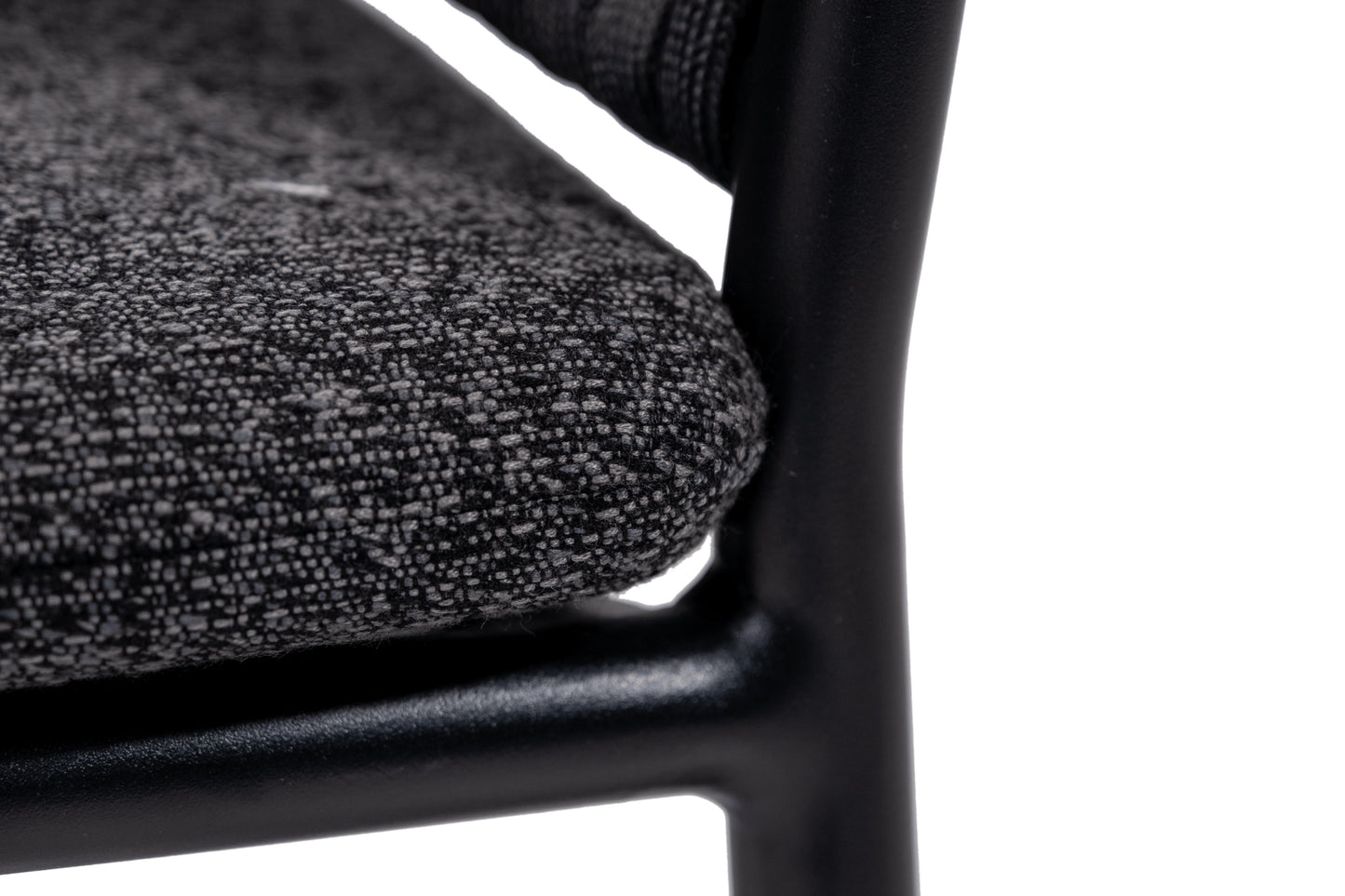 Vinum stoel zwart close up 1
