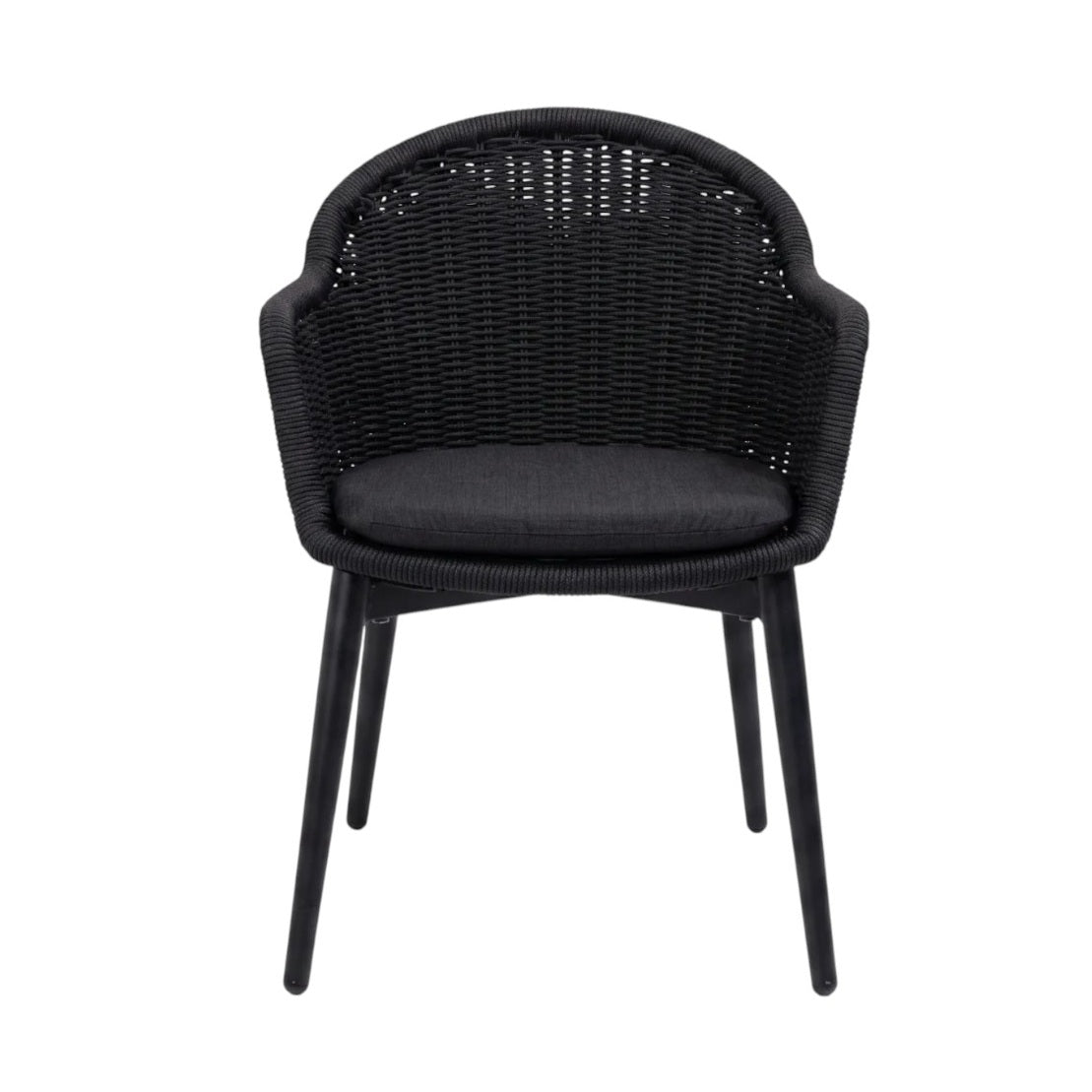 Caravela dining stoel zwart